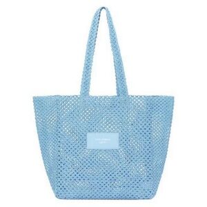Dolce & Gabbana Blue beach/  Tote/ straw / mesh  Bag